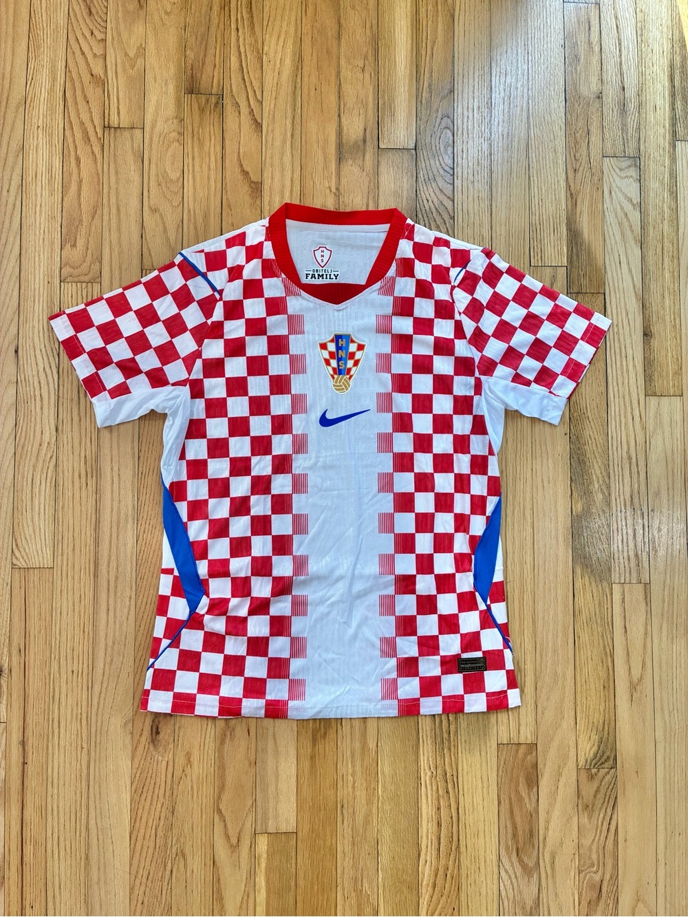 Nike Croatia World Cup Jersey player version size large